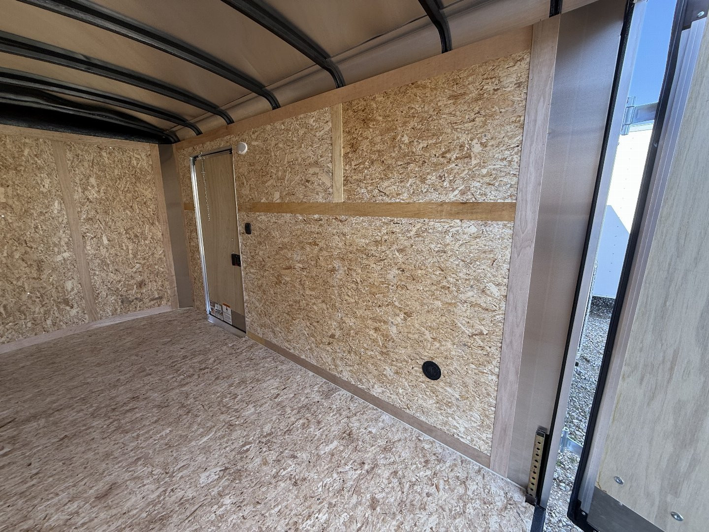 New 2025 Cargo Mate BL612TA2-24 Cargo / Enclosed Trailer 6X12 TA (GVW:7000) WHITE