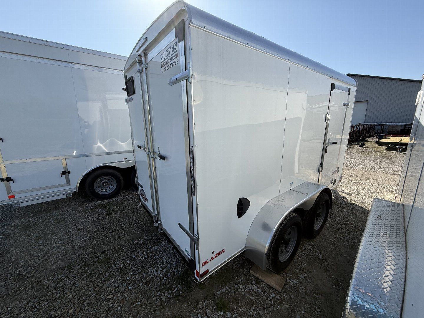 New 2025 Cargo Mate BL612TA2-24 Cargo / Enclosed Trailer 6X12 TA (GVW:7000) WHITE