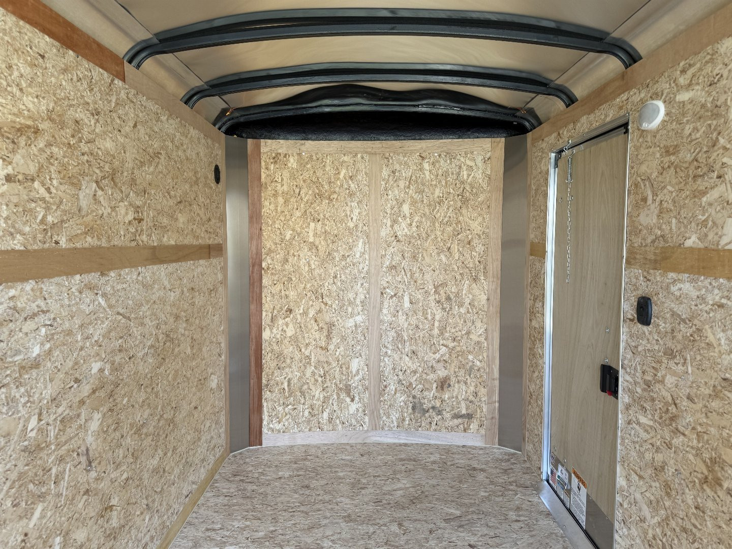 New 2025 Cargo Mate BL612TA2-24 Cargo / Enclosed Trailer 6X12 TA (GVW:7000) WHITE