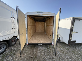 New 2025 Cargo Mate BL612TA2-24 Cargo / Enclosed Trailer 6X12 TA (GVW:7000) WHITE