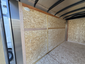 New 2025 Cargo Mate BL612TA2-24 Cargo / Enclosed Trailer 6X12 TA (GVW:7000) WHITE