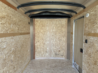 New 2025 Cargo Mate BL612TA2-24 Cargo / Enclosed Trailer 6X12 TA (GVW:7000) WHITE