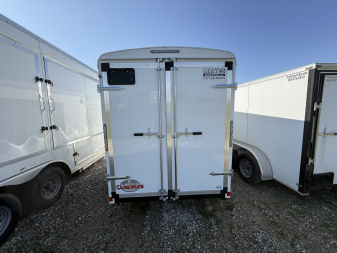 New 2025 Cargo Mate BL612TA2-24 Cargo / Enclosed Trailer 6X12 TA (GVW:7000) WHITE