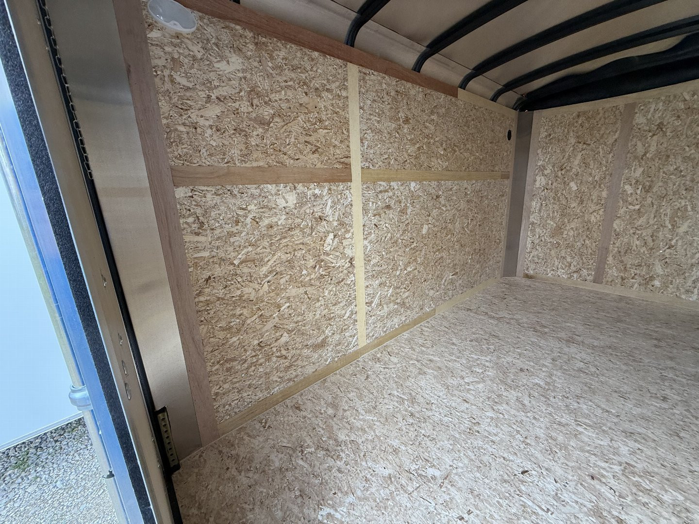 New 2025 Cargo Mate BL612TA2-24 Cargo / Enclosed Trailer 6X12 TA (GVW:7000) WHITE