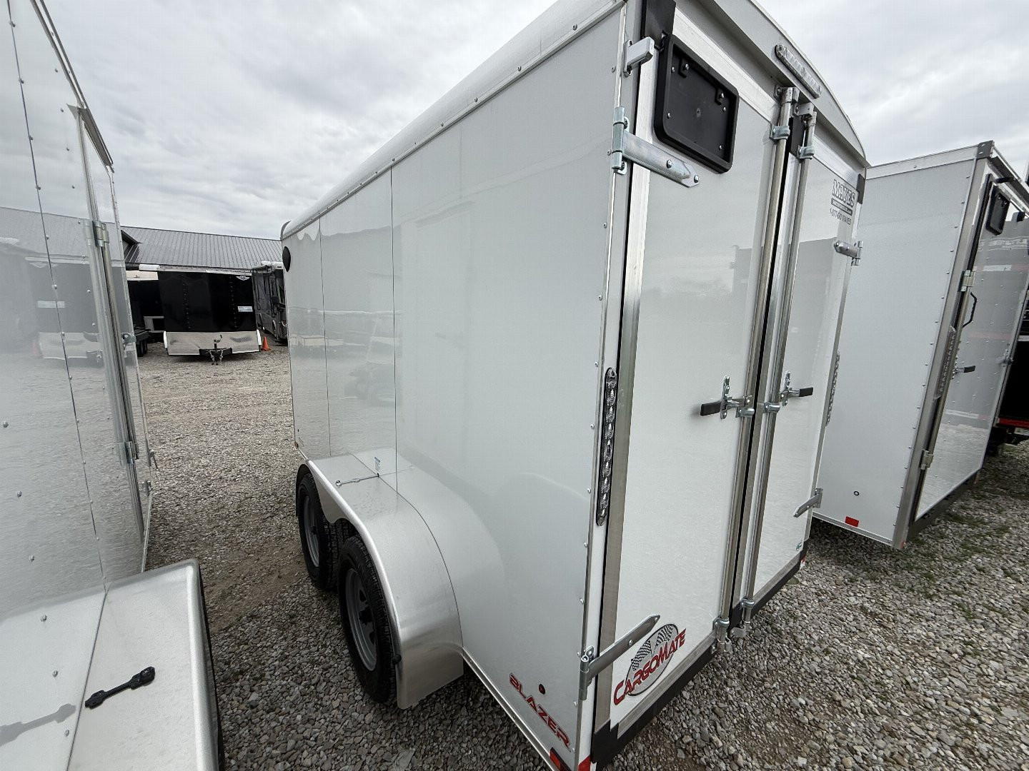 New 2025 Cargo Mate BL612TA2-24 Cargo / Enclosed Trailer 6X12 TA (GVW:7000) WHITE