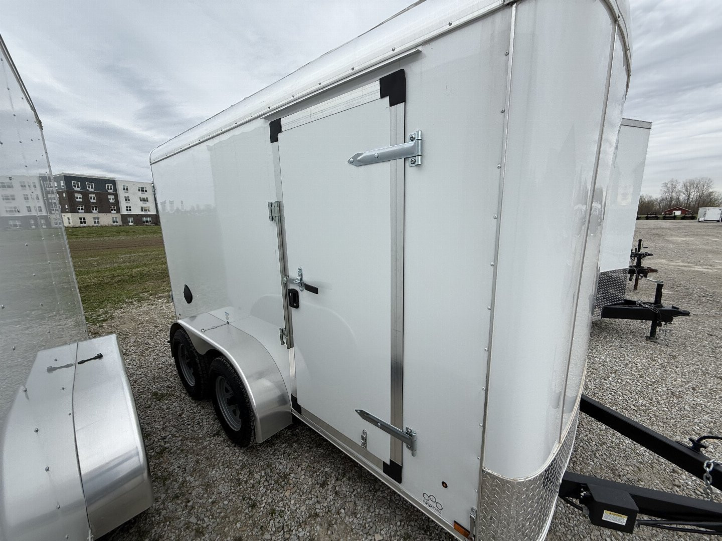 New 2025 Cargo Mate BL612TA2-24 Cargo / Enclosed Trailer 6X12 TA (GVW:7000) WHITE