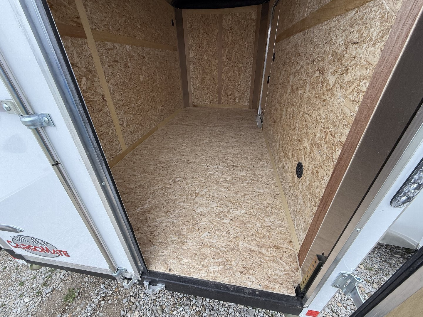 New 2025 Cargo Mate BL612TA2-24 Cargo / Enclosed Trailer 6X12 TA (GVW:7000) WHITE