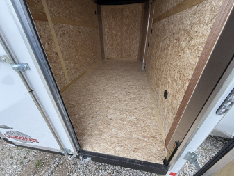 New 2025 Cargo Mate BL612TA2-24 Cargo / Enclosed Trailer 6X12 TA (GVW:7000) WHITE