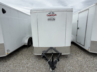 New 2025 Cargo Mate BL612TA2-24 Cargo / Enclosed Trailer 6X12 TA (GVW:7000) WHITE