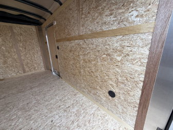 New 2025 Cargo Mate BL612TA2-24 Cargo / Enclosed Trailer 6X12 TA (GVW:7000) WHITE