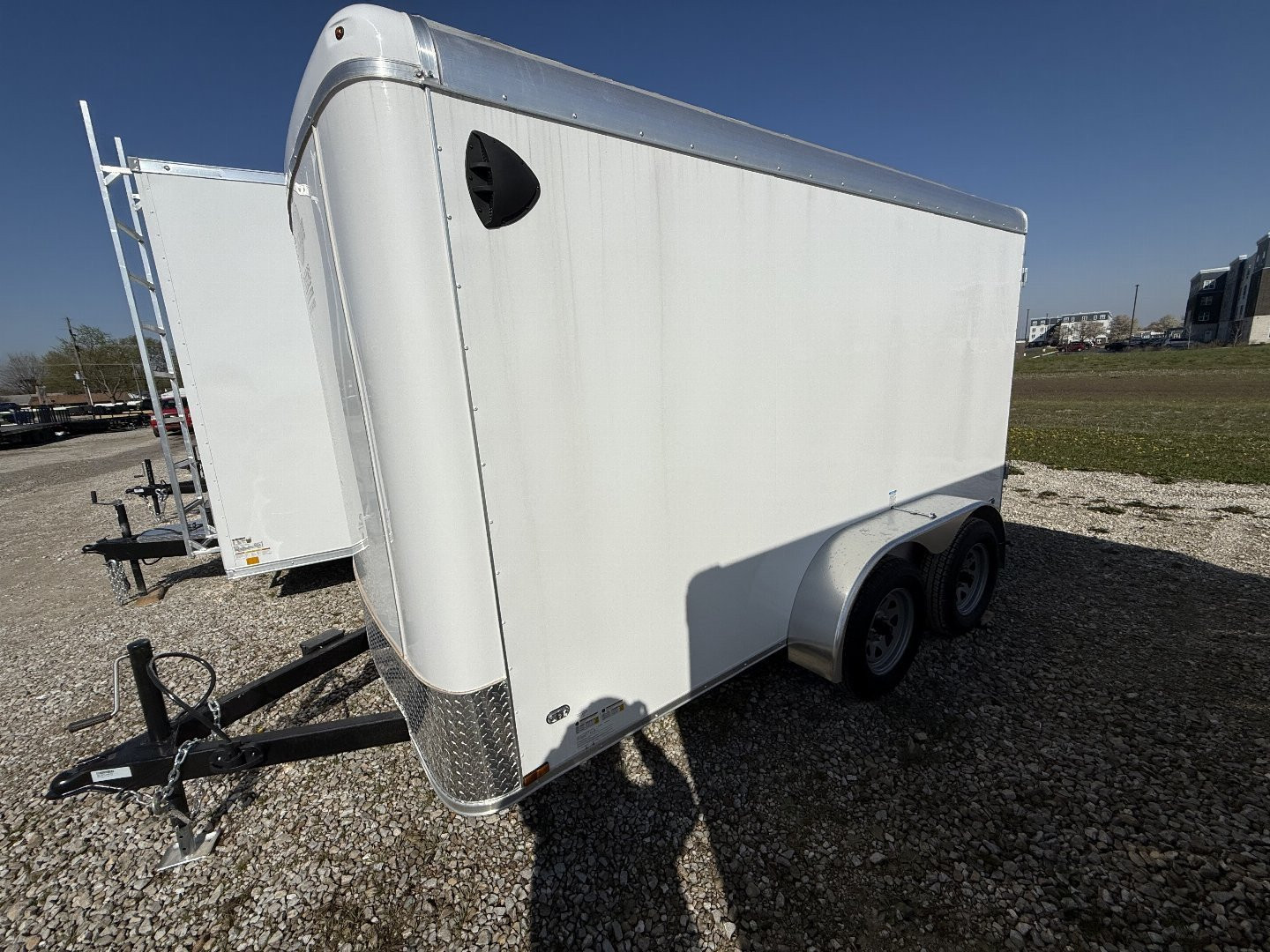 New 2025 Cargo Mate BL612TA2-24 Cargo / Enclosed Trailer 6X12 TA (GVW:7000) WHITE