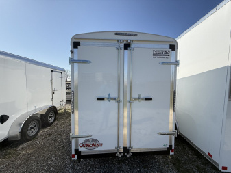 New 2025 Cargo Mate BL612TA2-24 Cargo / Enclosed Trailer 6X12 TA (GVW:7000) WHITE