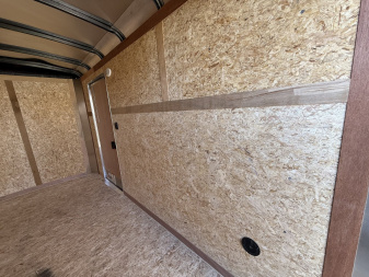 New 2025 Cargo Mate BL612TA2-24 Cargo / Enclosed Trailer 6X12 TA (GVW:7000) WHITE