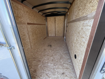 New 2025 Cargo Mate BL612TA2-24 Cargo / Enclosed Trailer 6X12 TA (GVW:7000) WHITE