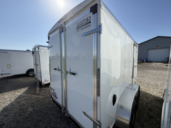 New 2025 Cargo Mate BL612TA2-24 Cargo / Enclosed Trailer 6X12 TA (GVW:7000) WHITE