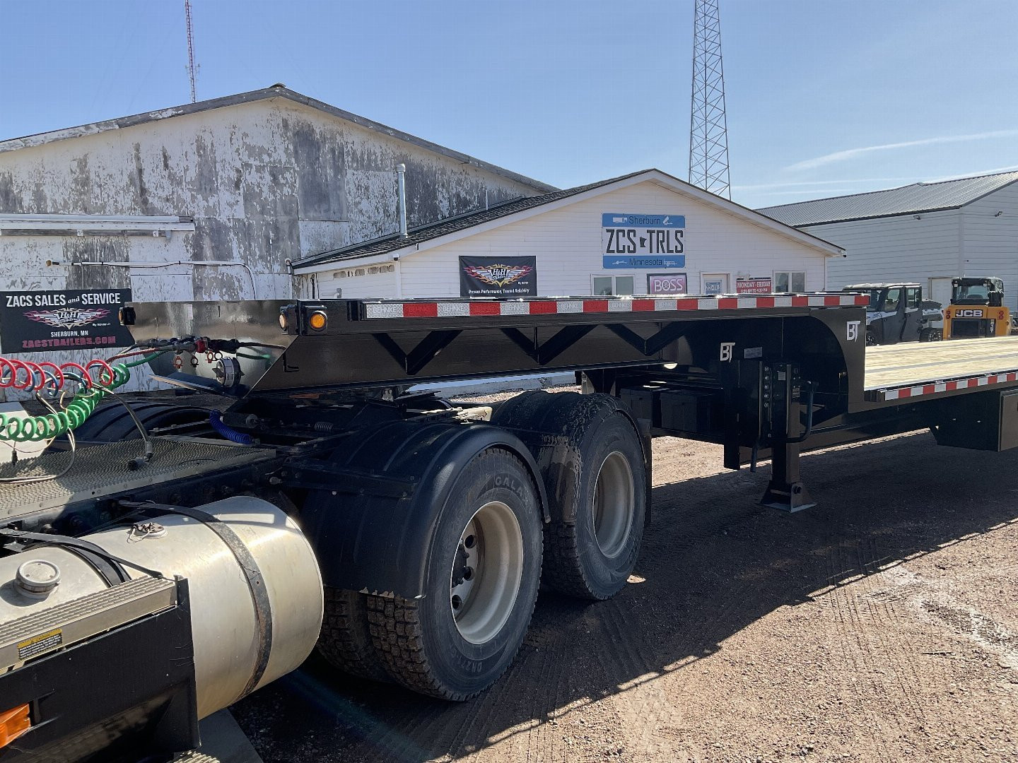 New 2025 Behnke FB8x48SS-60H Equipment Trailer