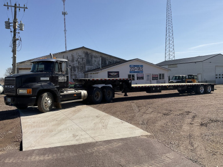 New 2025 Behnke FB8x48SS-60H Equipment Trailer