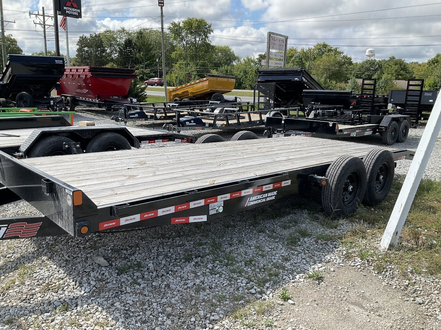 New 2025 LIBERTY LE14K83X18+2C6 Equipment Trailer 83X20 TA (GVW:14000) BLACK