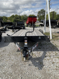 New 2025 LIBERTY LE14K83X18+2C6 Equipment Trailer 83X20 TA (GVW:14000) BLACK