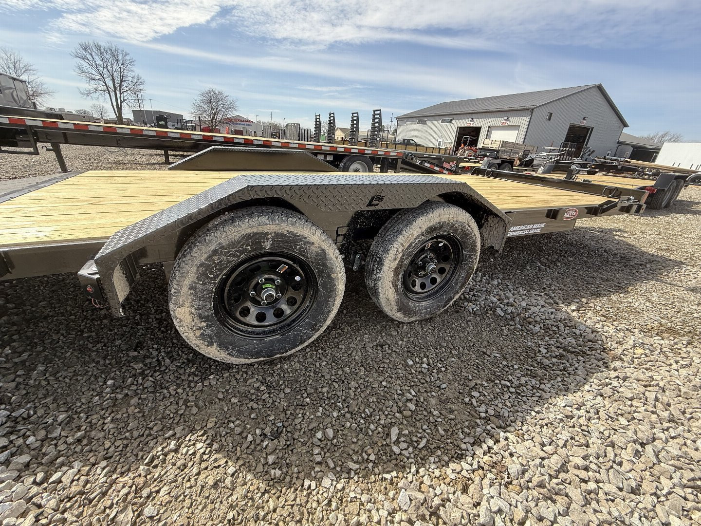 New 2025 Liberty LC7K83X18C4DT Car Hauler 83X18 TA DOVETAIL (GVW:7000) MIDNIGHT BLACK