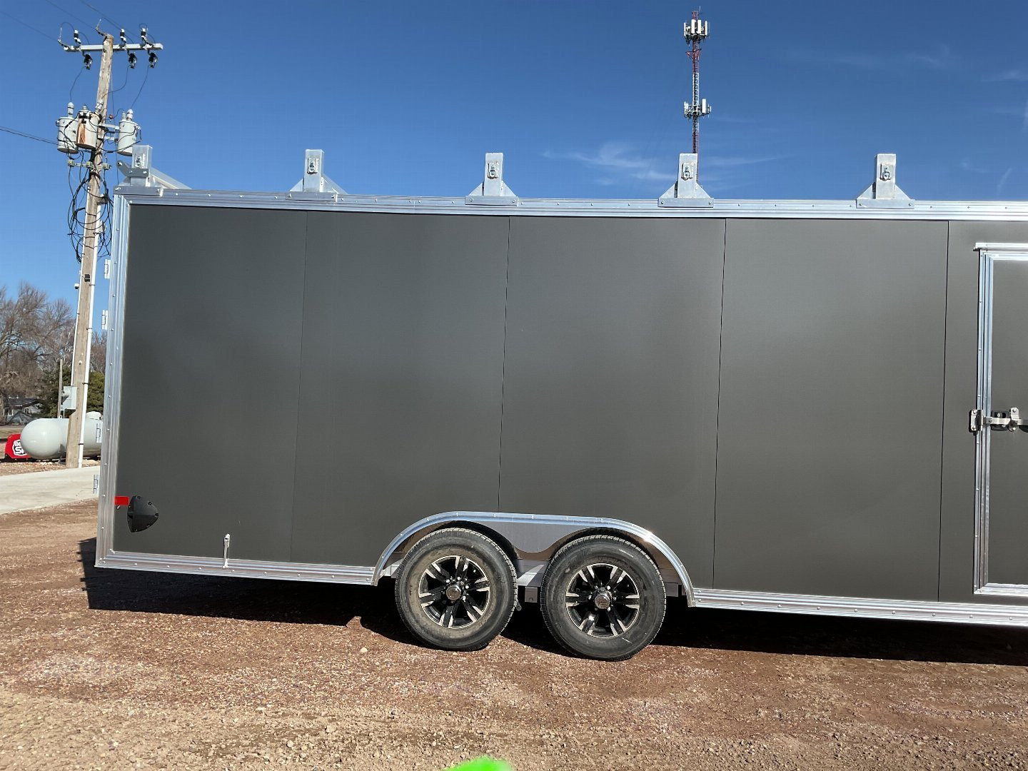 New 2025 ALCOM EZEC8.5X20UCP Cargo / Enclosed Trailer