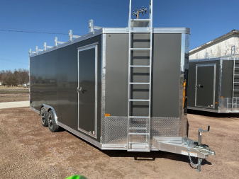 New 2025 ALCOM EZEC8.5X20UCP Cargo / Enclosed Trailer