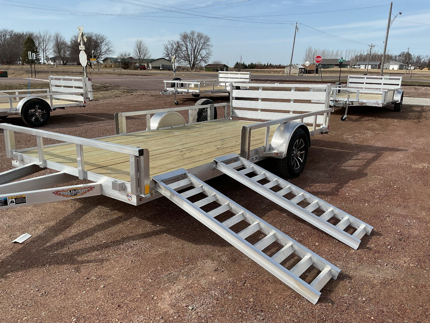 New 2025 H&H Trailers H8214RSAV-030 Utility Trailer