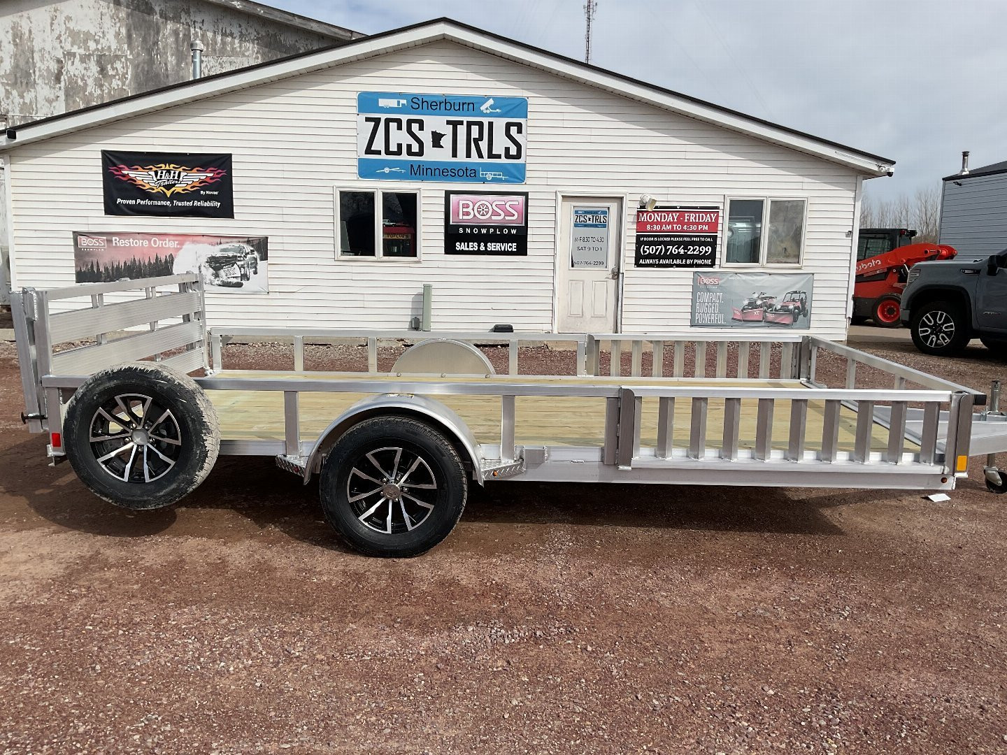 New 2025 H&H Trailers H8214RSAV-030 Utility Trailer