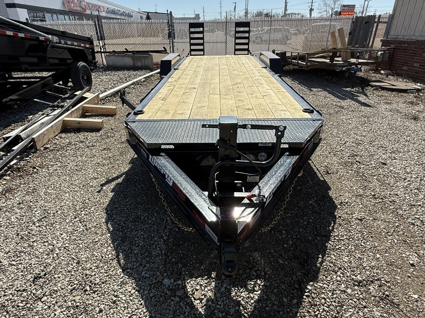 New 2025 LIBERTY LE14K83X19+3B8 Equipment Trailer 83X22 TA (GVW:14000) BLACK