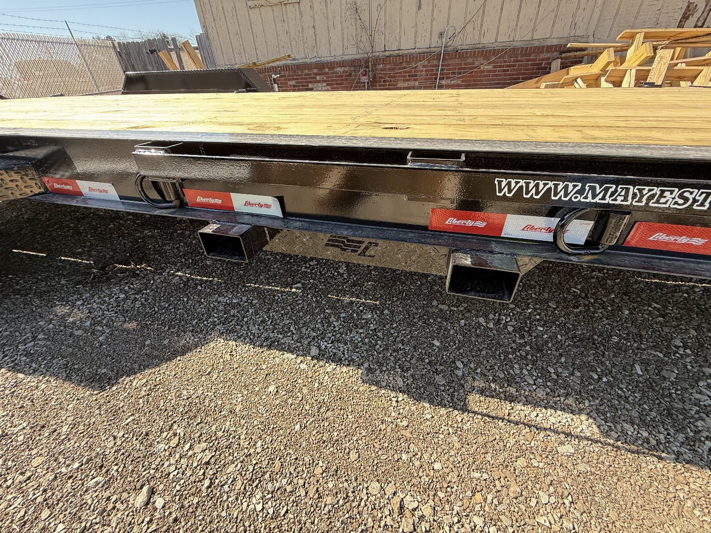 New 2025 LIBERTY LE14K83X19+3B8 Equipment Trailer 83X22 TA (GVW:14000) BLACK