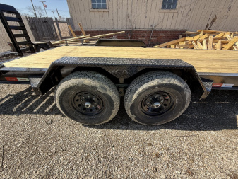 New 2025 LIBERTY LE14K83X19+3B8 Equipment Trailer 83X22 TA (GVW:14000) BLACK