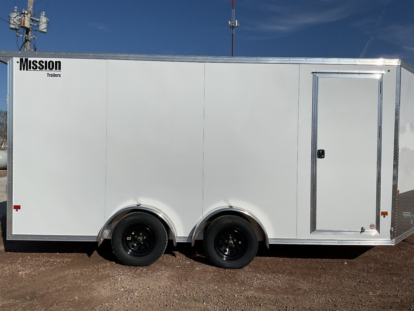 New 2025 ALCOM MEC7.5X16UTV Cargo / Enclosed Trailer