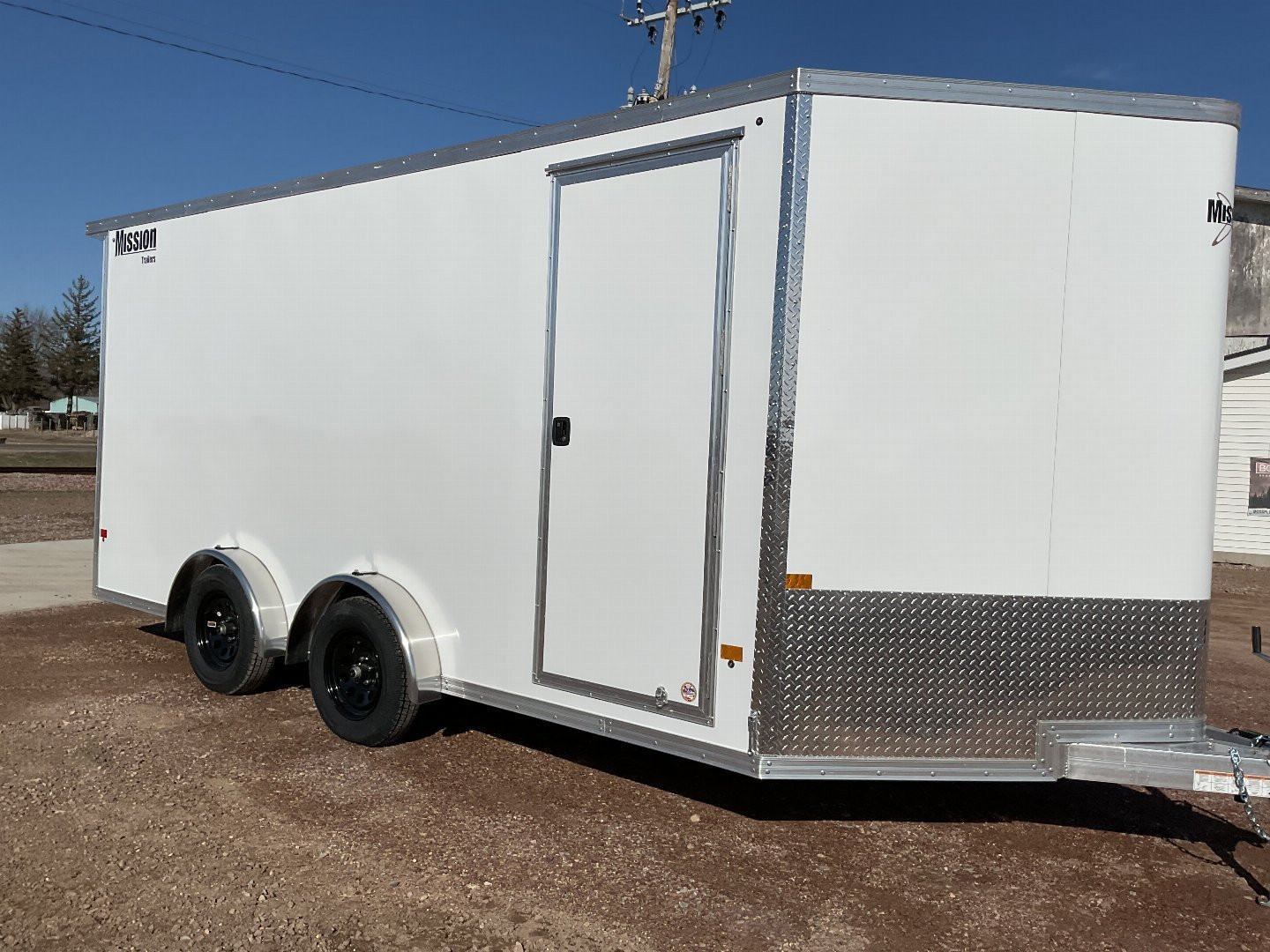 New 2025 ALCOM MEC7.5X16UTV Cargo / Enclosed Trailer