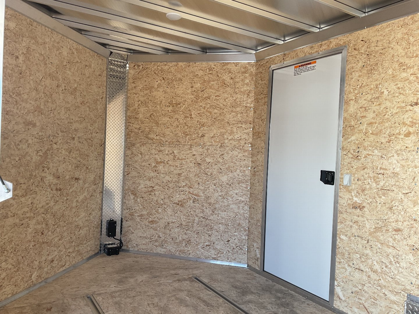 New 2025 ALCOM MEC7.5X16UTV Cargo / Enclosed Trailer