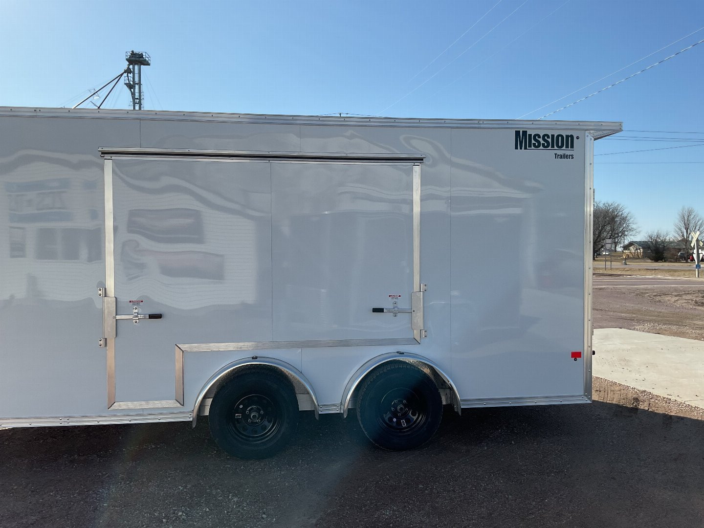 New 2025 ALCOM MEC7.5X16UTV Cargo / Enclosed Trailer