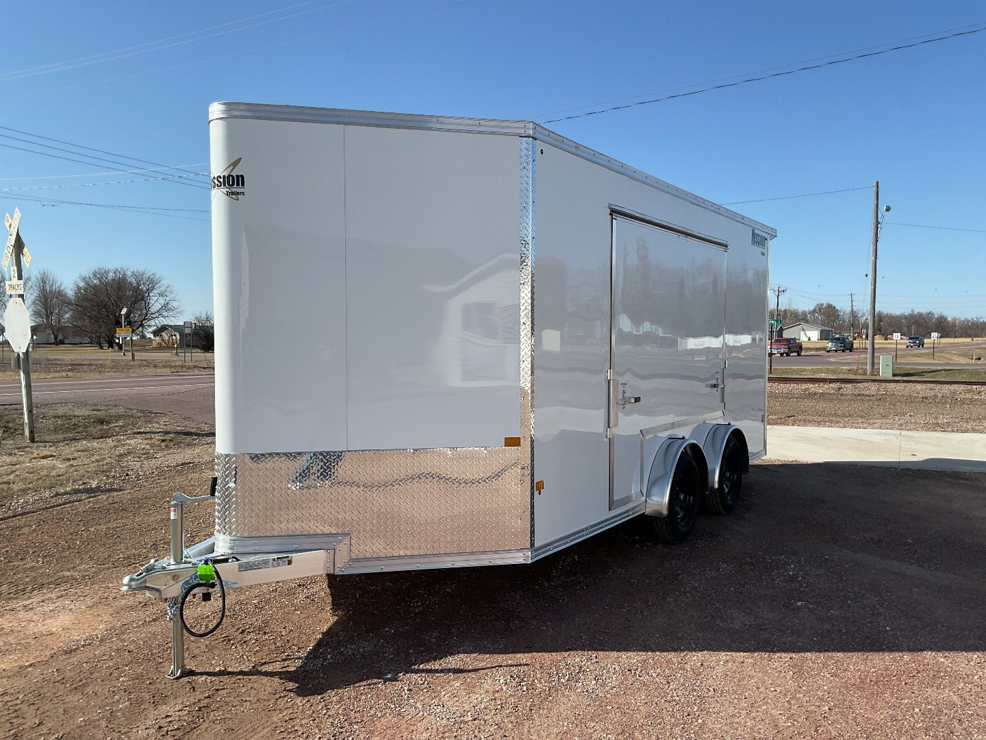 New 2025 ALCOM MEC7.5X16UTV Cargo / Enclosed Trailer