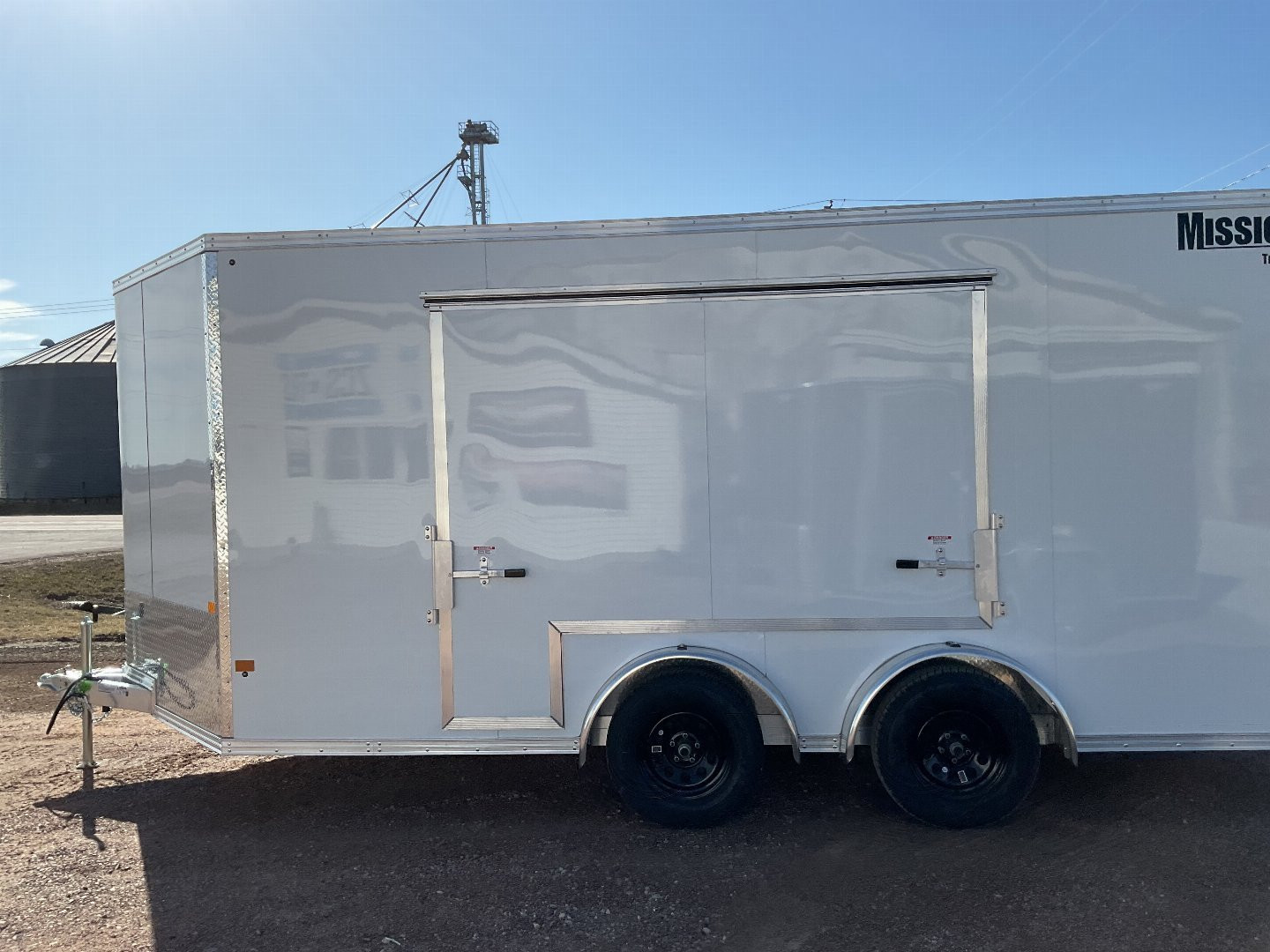 New 2025 ALCOM MEC7.5X16UTV Cargo / Enclosed Trailer