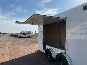 New 2025 ALCOM MEC7.5X16UTV Cargo / Enclosed Trailer