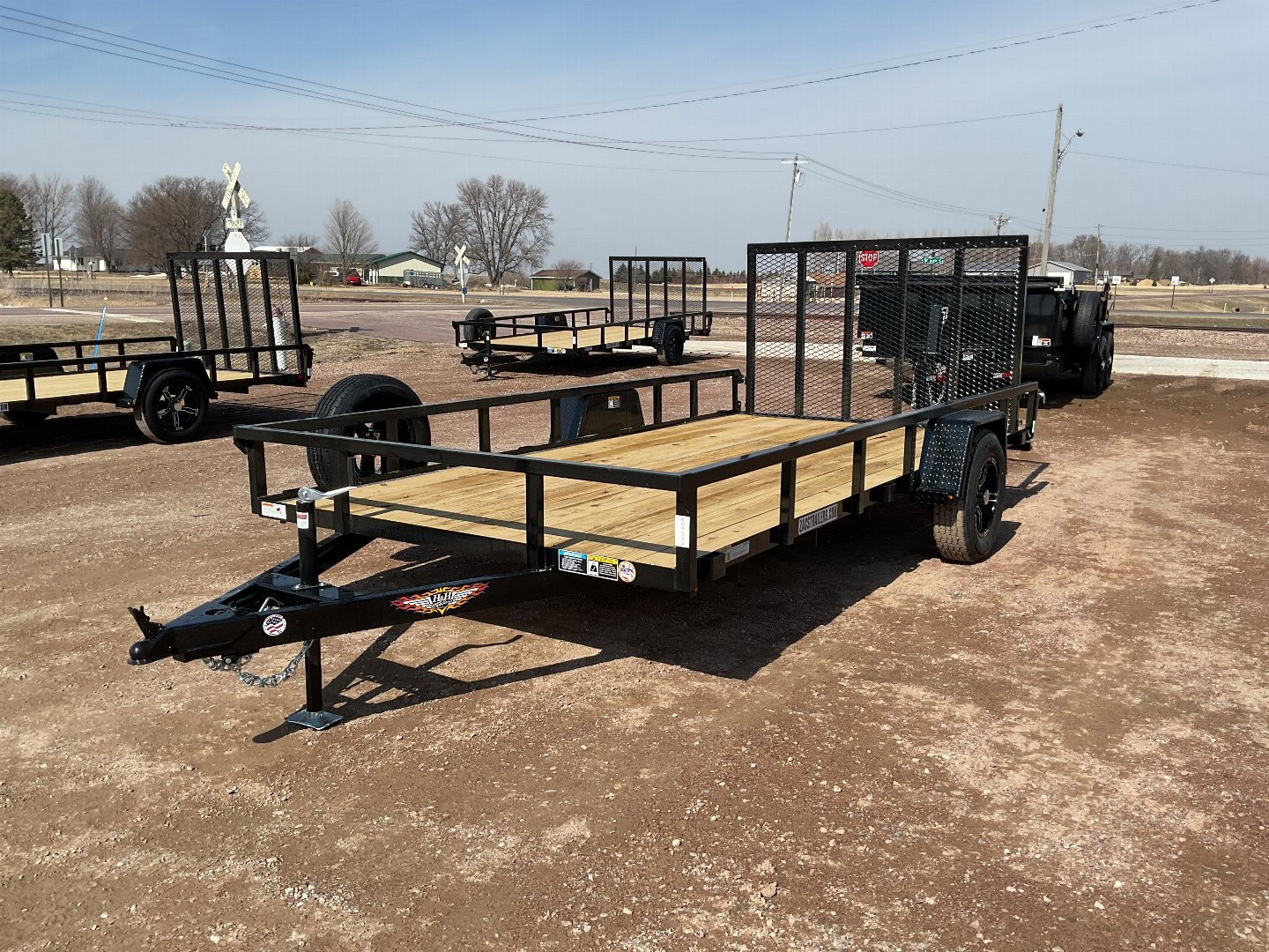 New 2025 H&H Trailers H8214RS-030 Utility Trailer