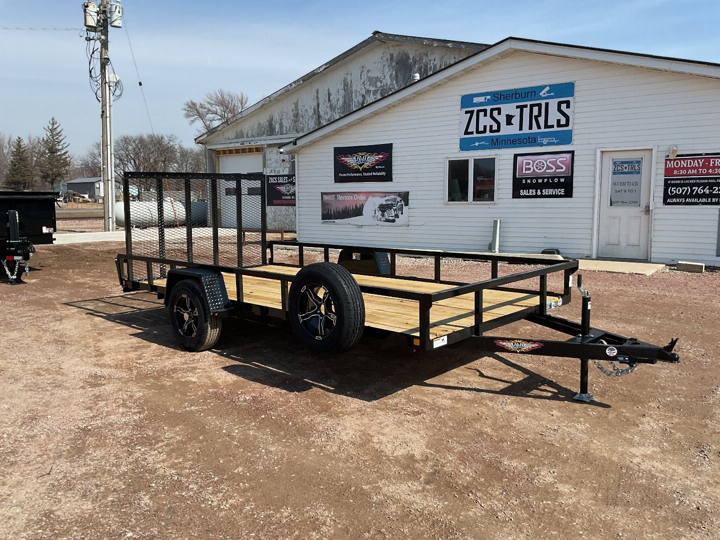 New 2025 H&H Trailers H8214RS-030 Utility Trailer