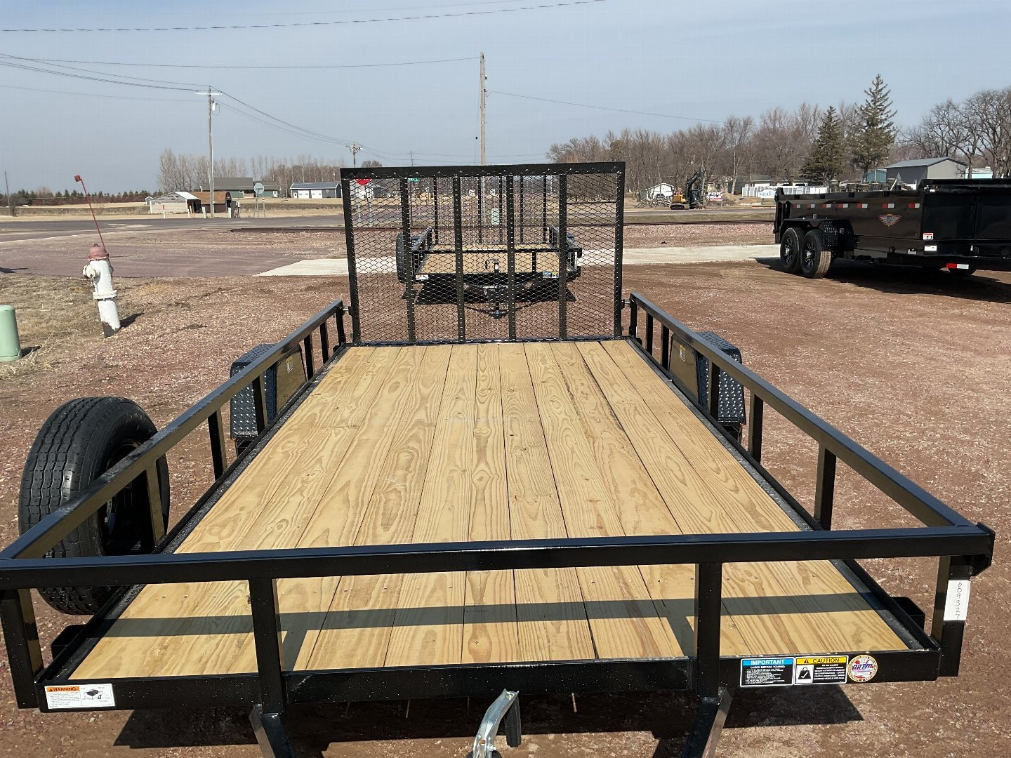 New 2025 H&H Trailers H8214RS-030 Utility Trailer