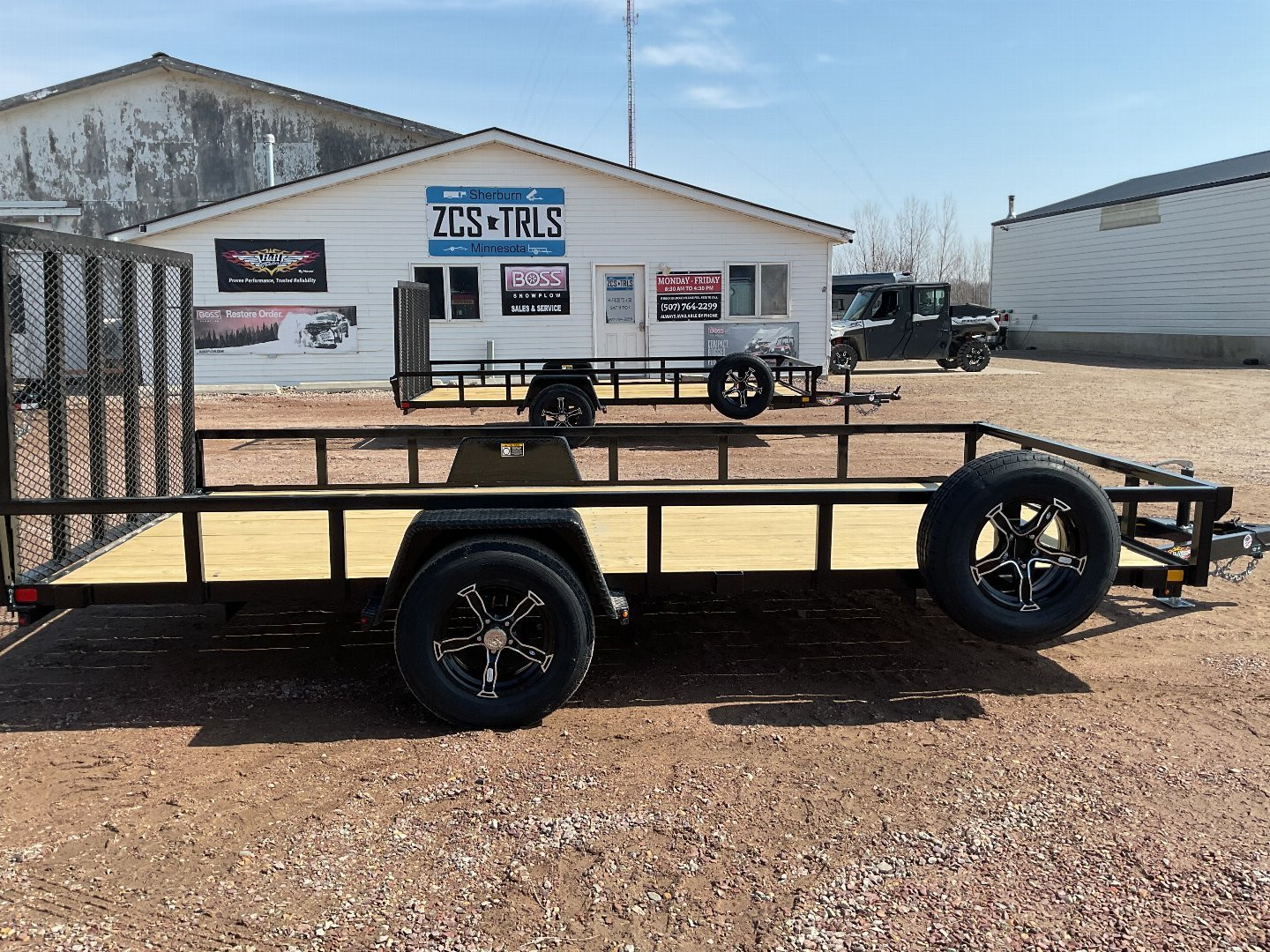 New 2025 H&H Trailers H8214RS-030 Utility Trailer