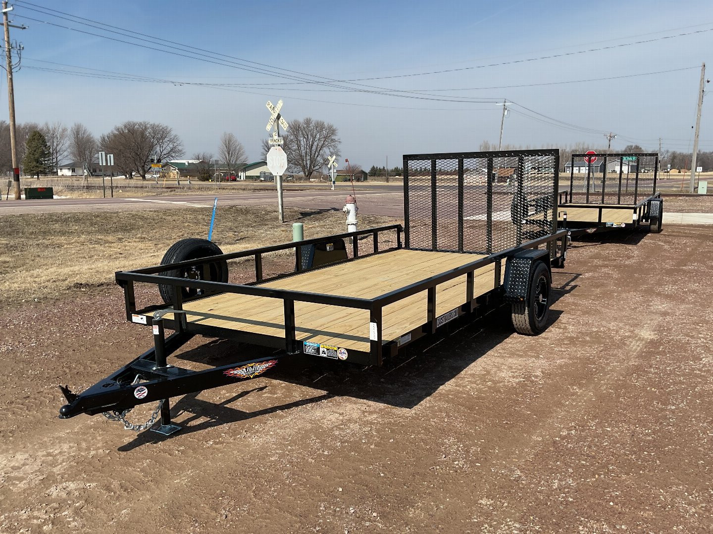 New 2025 H&H Trailers H8214RS-030 Utility Trailer