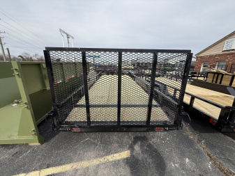 New 2025 Liberty LU7K83X18+2C4TT Utility Trailer 83X20 TA (GVW:7000) MIDNIGHT BLACK