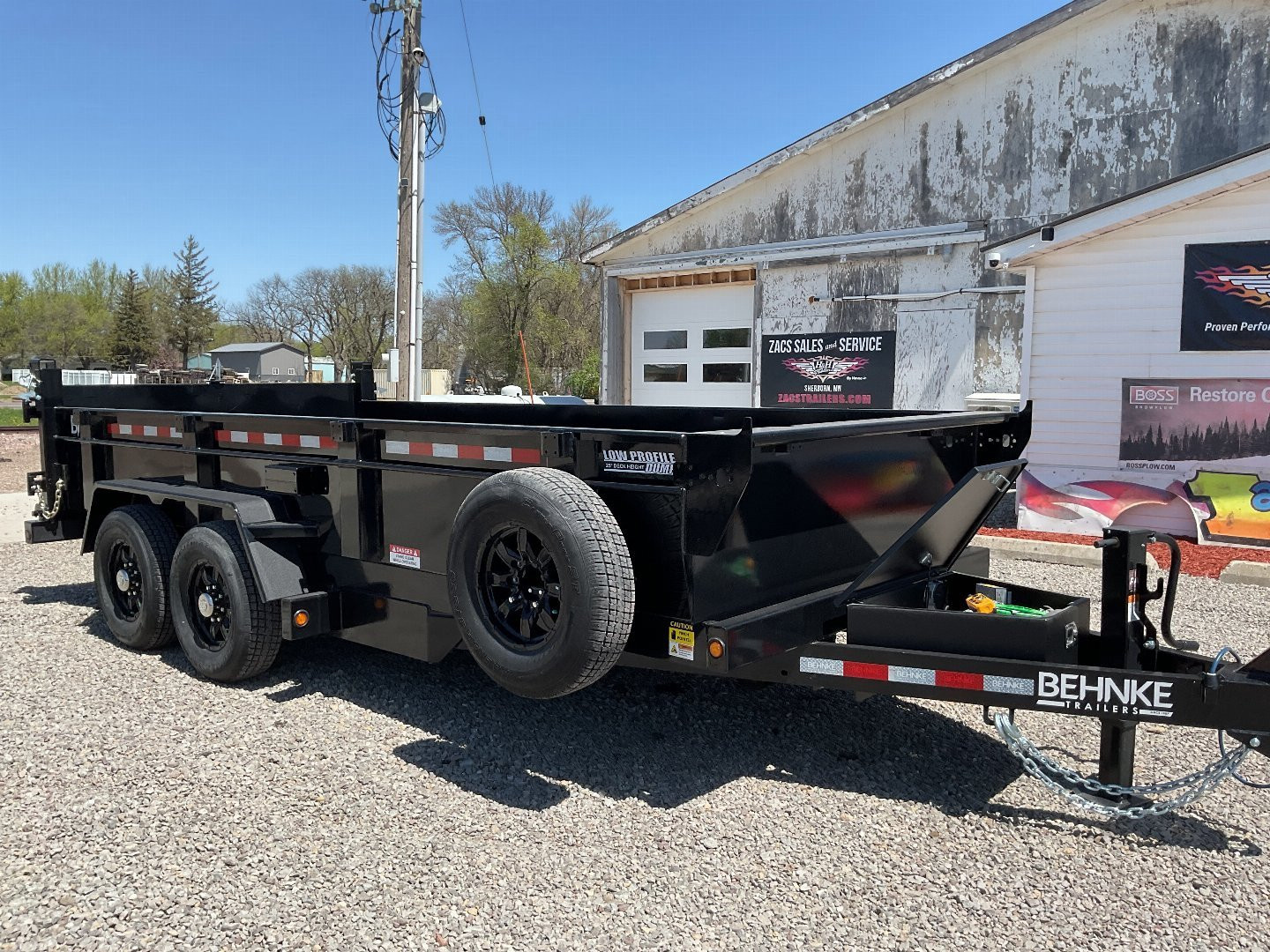 New 2025 Behnke LPD83X16E702 Dump Trailer