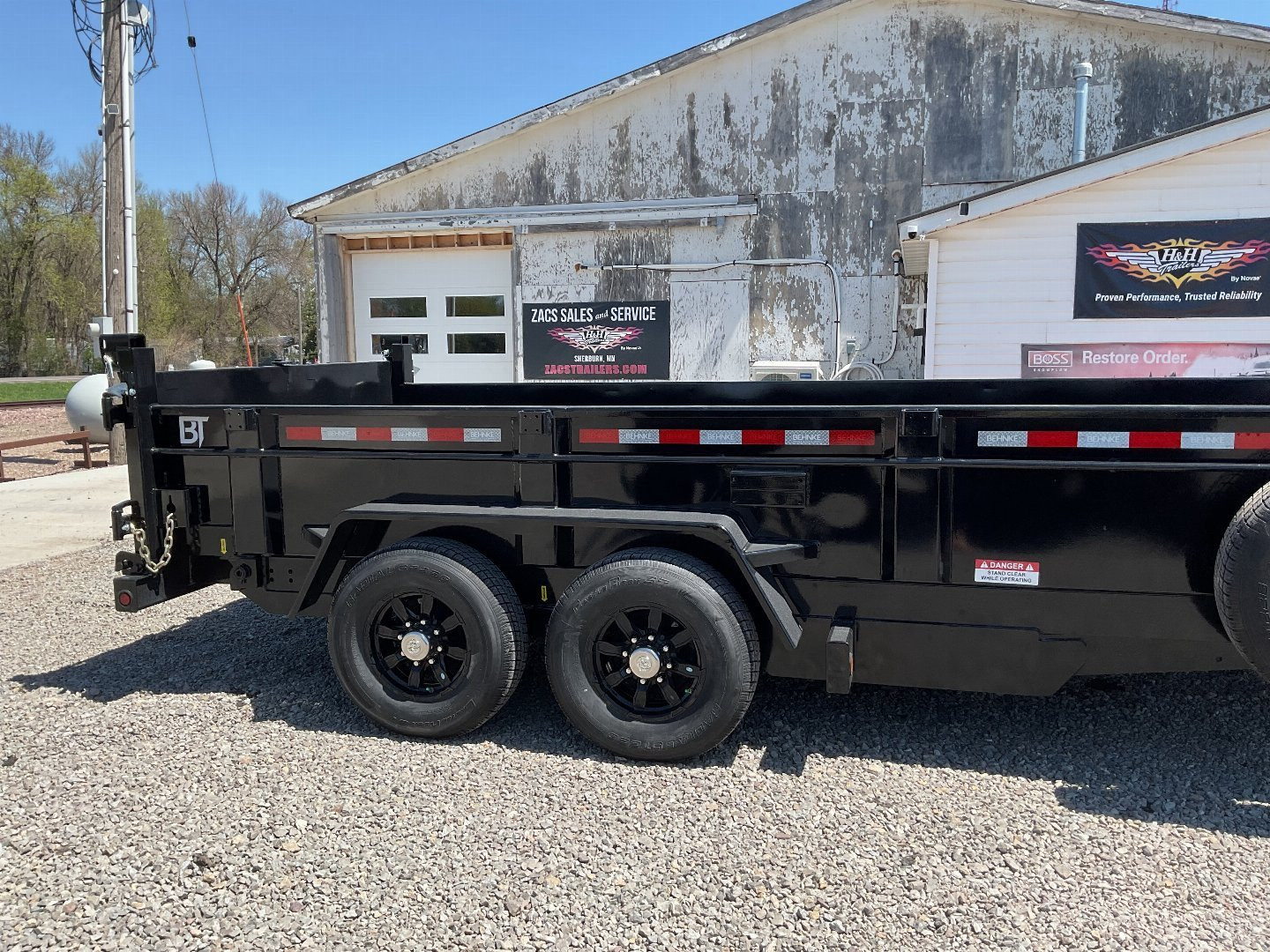 New 2025 Behnke LPD83X16E702 Dump Trailer