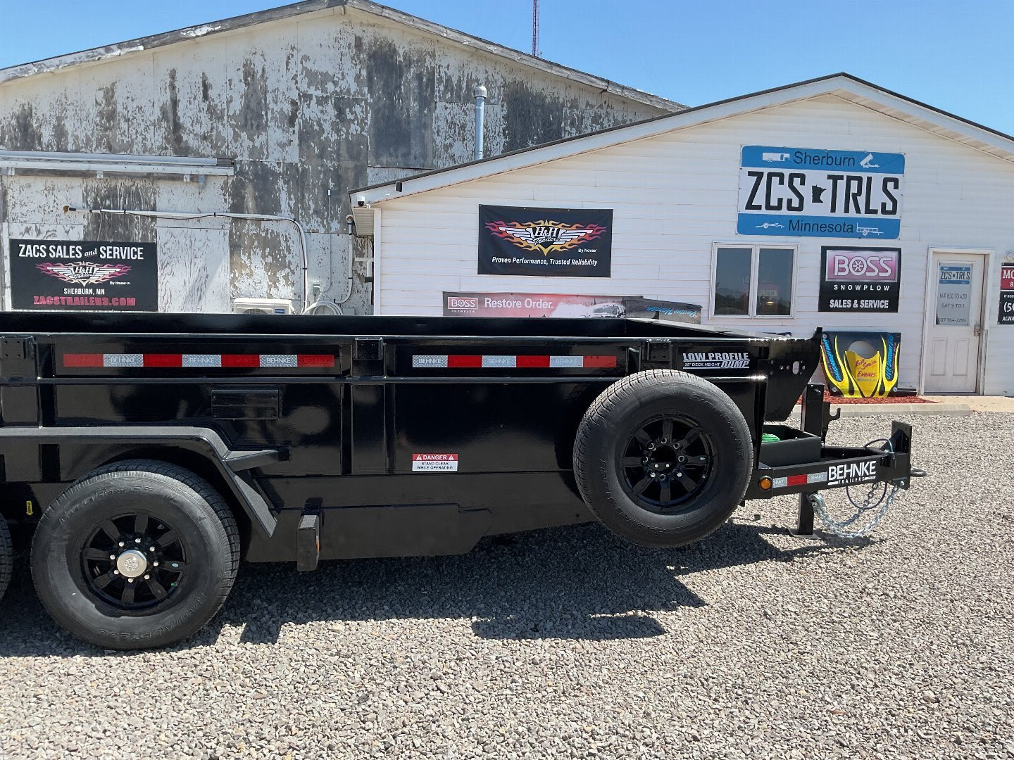 New 2025 Behnke LPD83X16E702 Dump Trailer