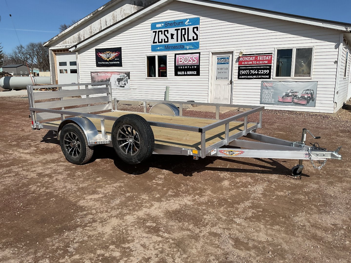 New 2025 H&H Trailers H8212RSA-030 Utility Trailer