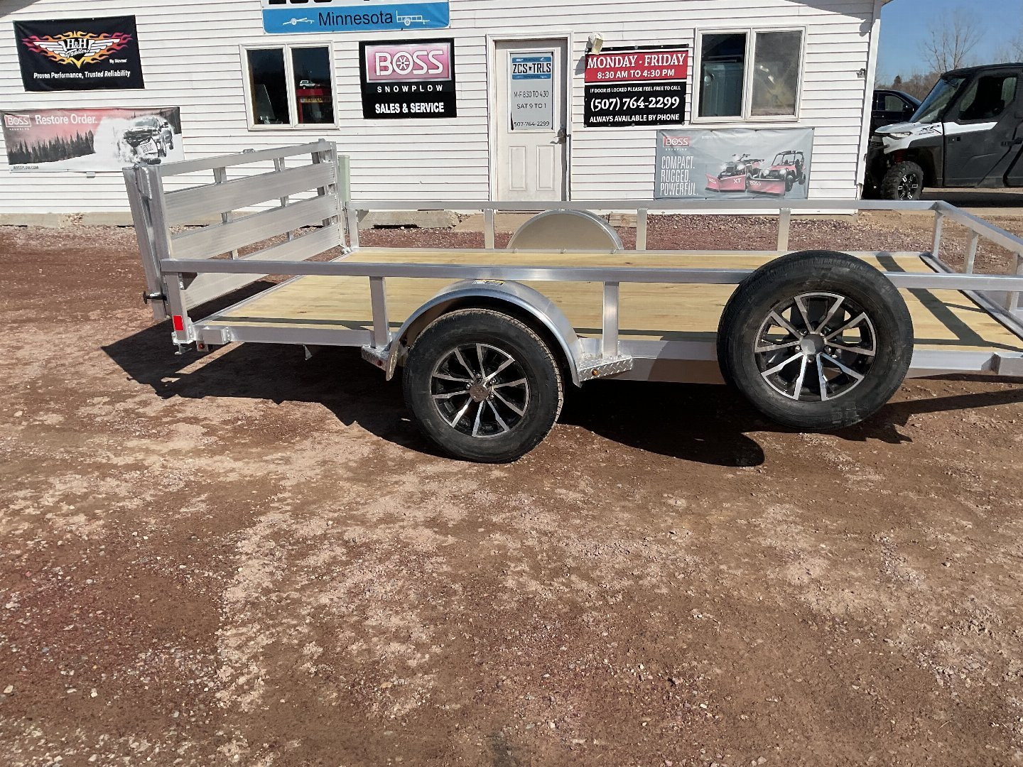 New 2025 H&H Trailers H8212RSA-030 Utility Trailer