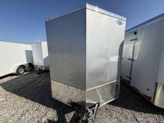 New 2025 RC Trailers MWT7X14TA2 Cargo / Enclosed Trailer 7X16 TA RAMP DOOR(GVW:7000) SILVER